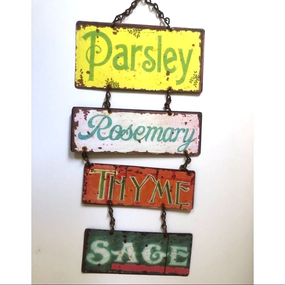 🆕 Rustic Hanging Kitchen Decor Sign 🌿 🌿 🌿